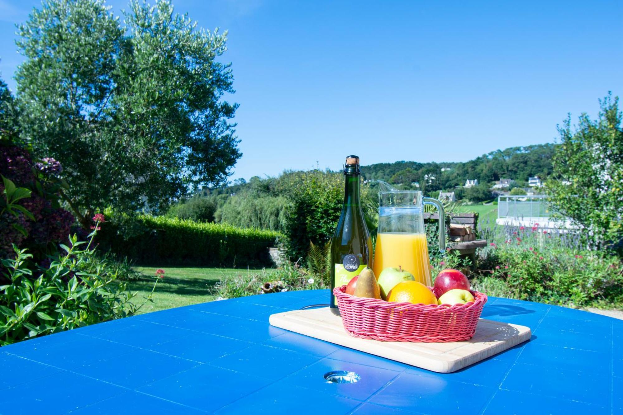 Goul Ar Roz I Terrasse Sud & Vue Mer Telgruc-sur-Mer Ngoại thất bức ảnh